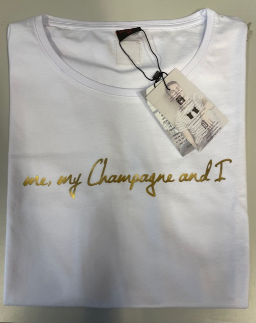 Damen T-Shirt -  Me my Champagne and I